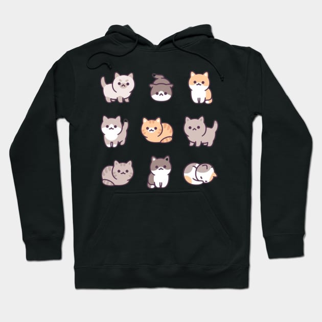 Cute cats Hoodie by aestheticand